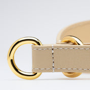 Beige Dog Martingale Wide