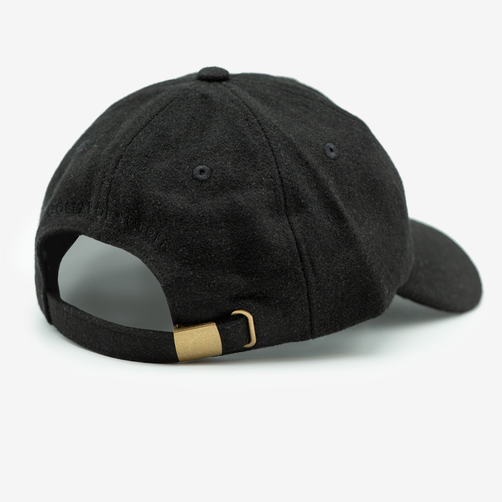 Black Wool Cap - Dogs & Wine Make Everything Fine