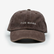 Brown Denim Cap - Fur Mama