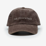 Brown Denim Cap - The Dogfather