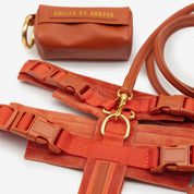 Cognac Y-Harness