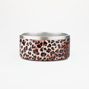 Leopard Dog Bowl