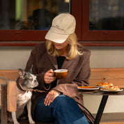 Off-White Wool Cap - Dogs. Because People Suck