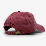 Red Denim Cap - Dogs Before Dudes