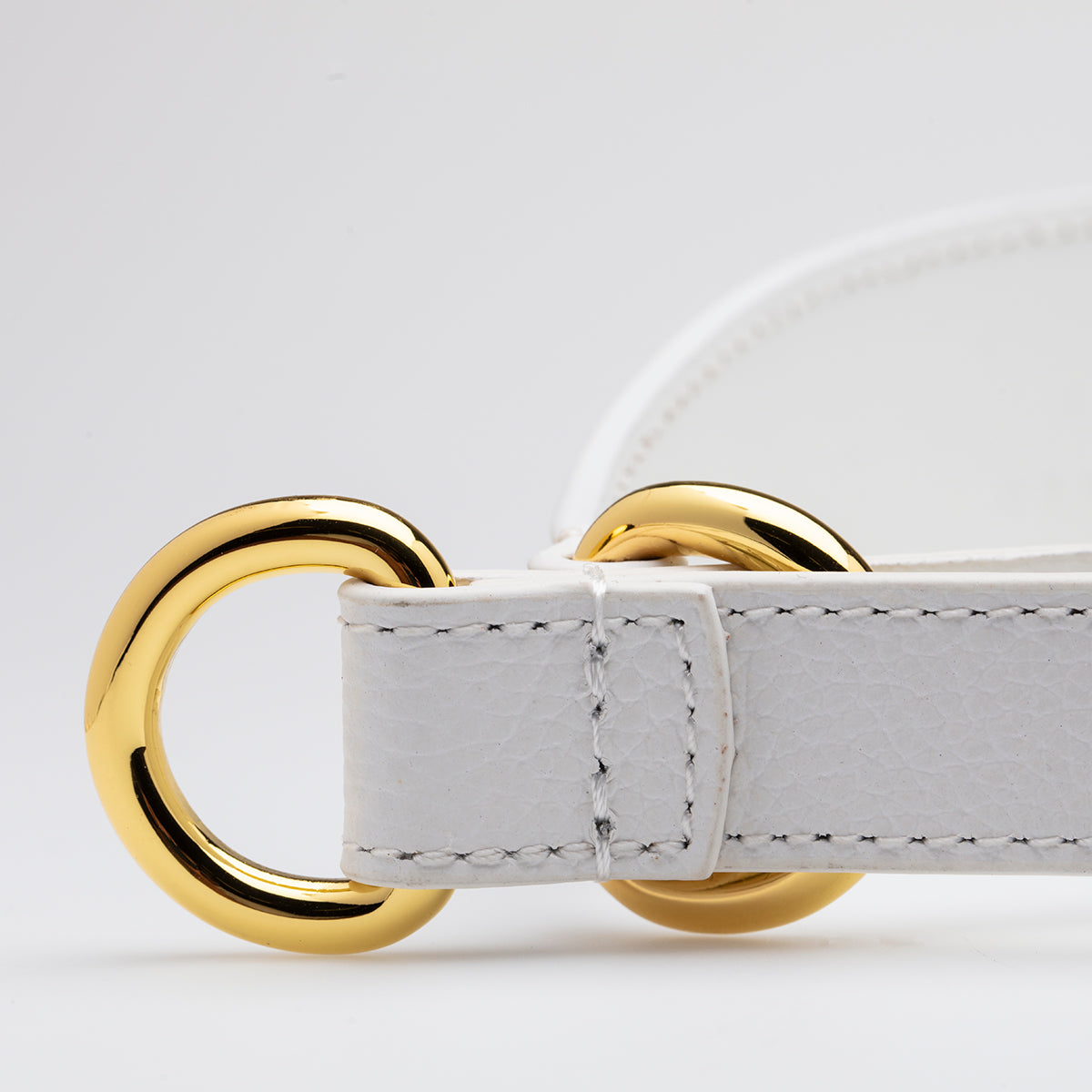 White Dog Martingale Wide