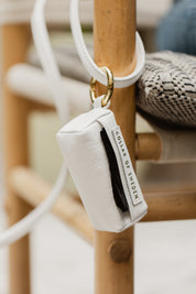 White Poop Bag Holder